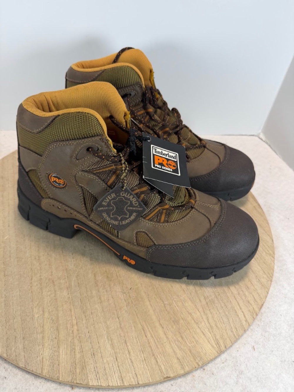 Timberland PRO Expertise Hiker Mens 12 Steel Toe Leather Work Boots NWT